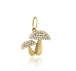 14KY Mushroom Charm