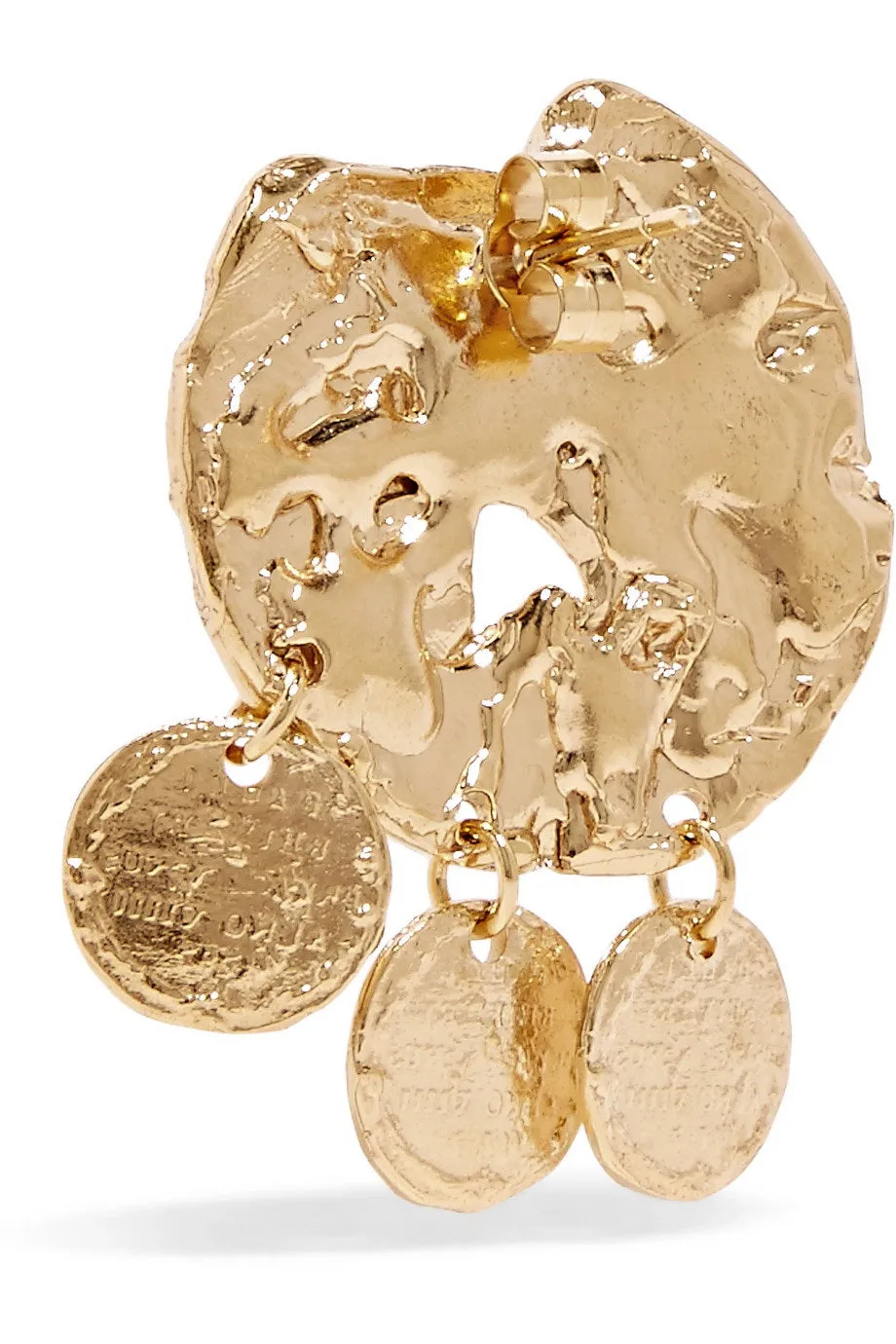 Alighieri Baby Lion Gold Plated Earrings