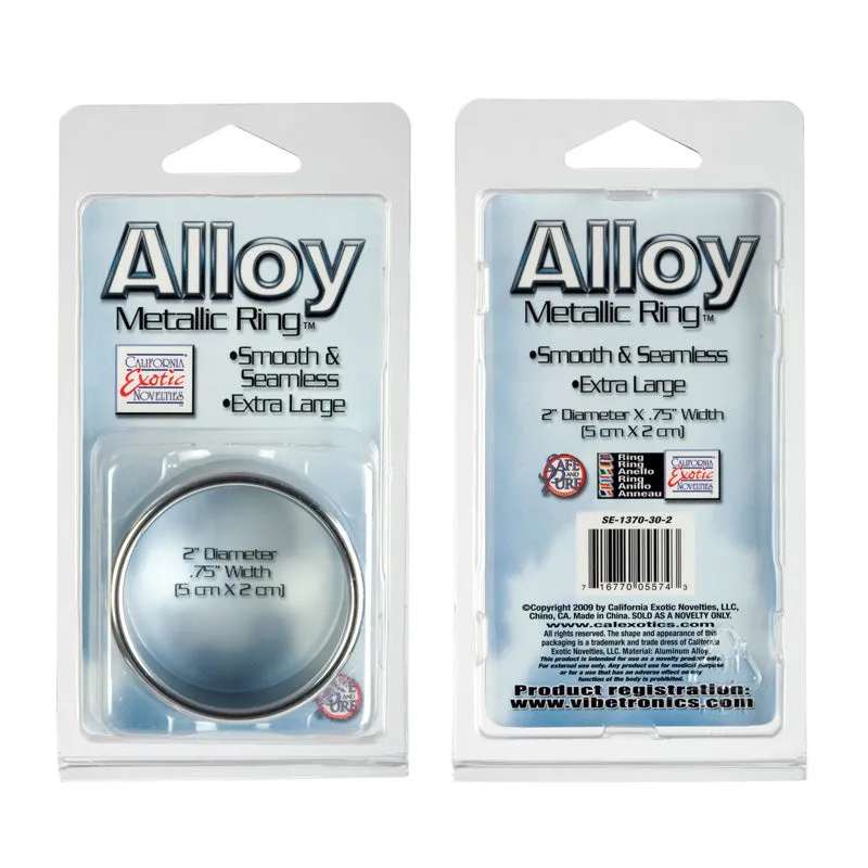 Alloy Metallic Ring XL