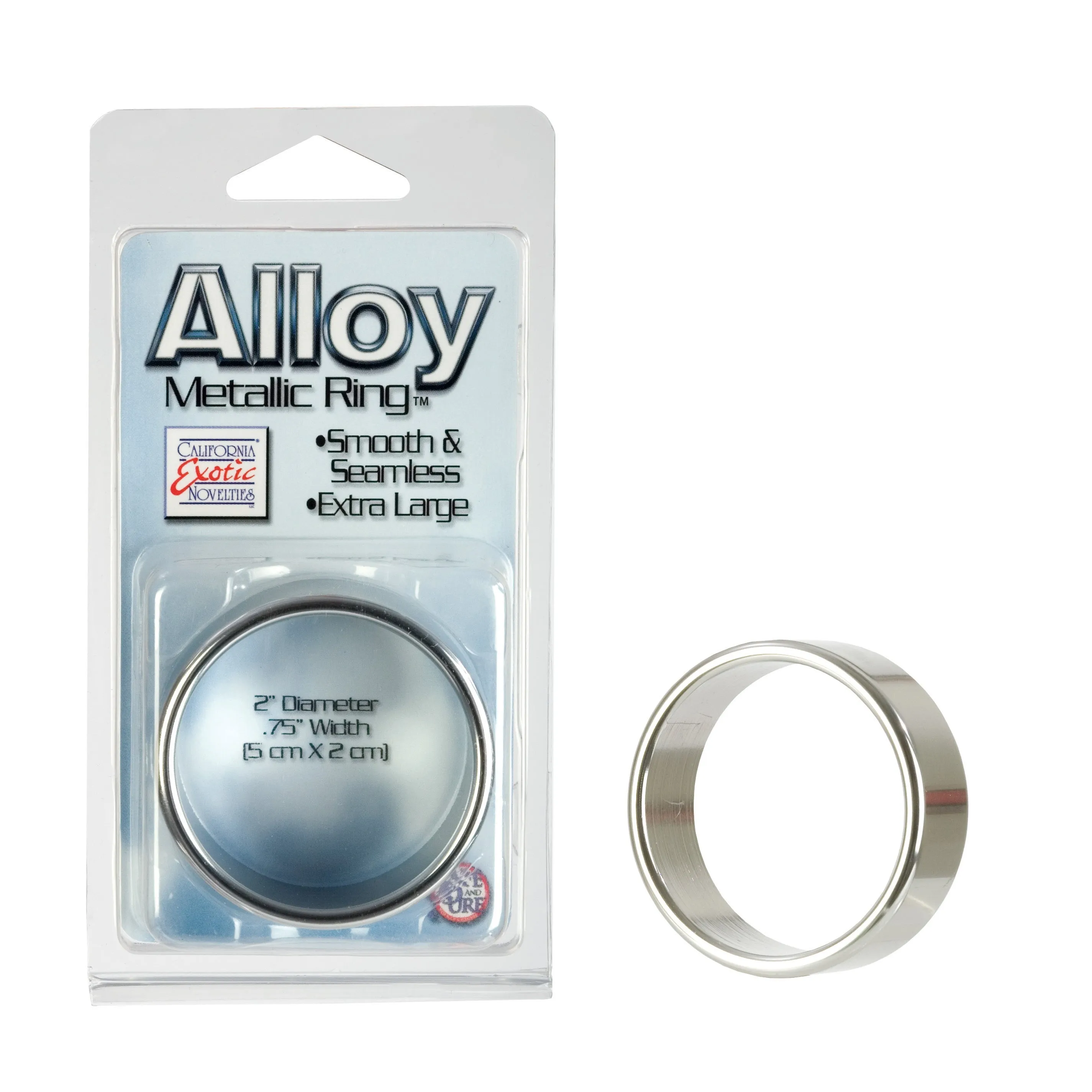 Alloy Metallic Ring XL