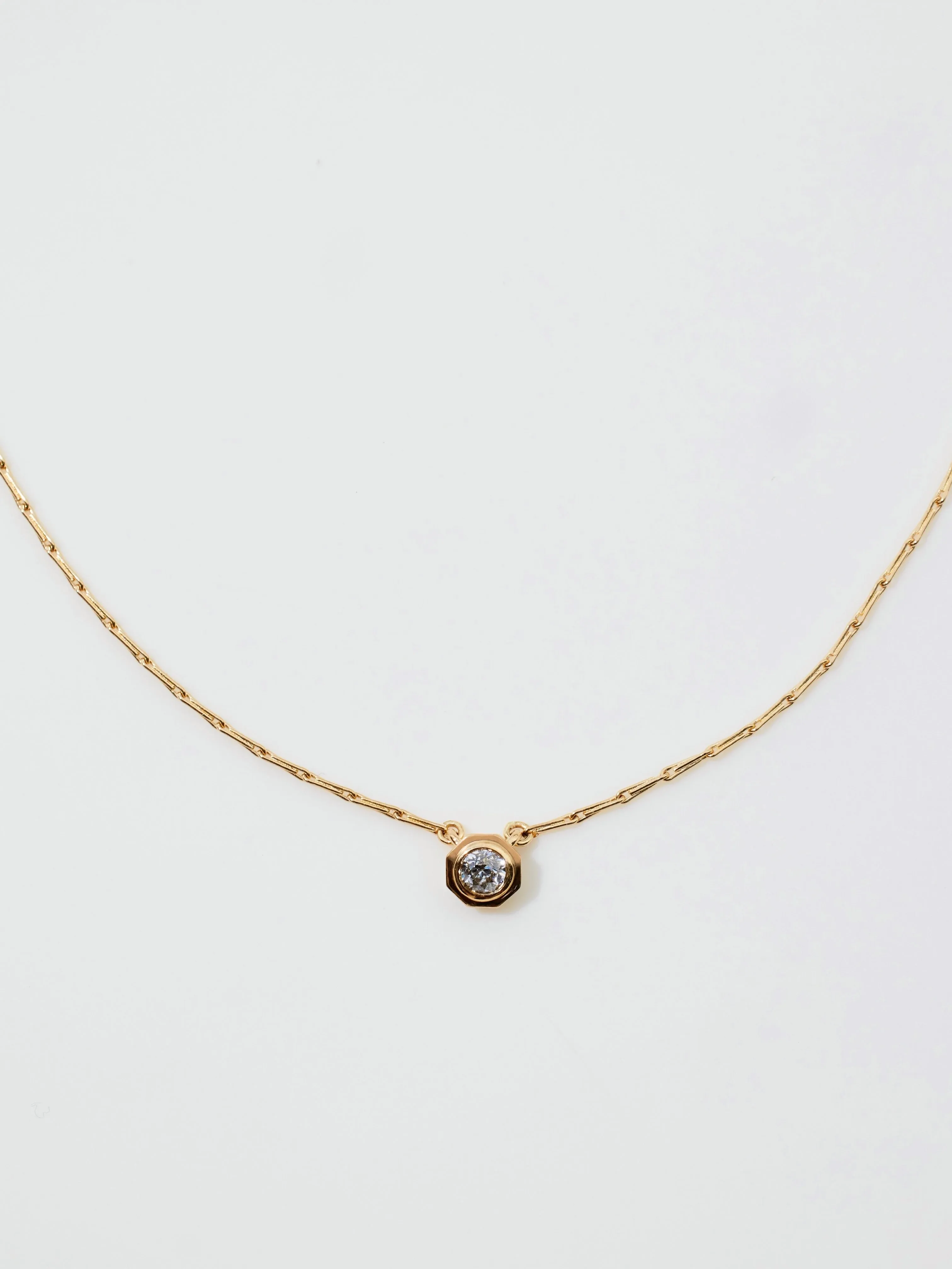 Amoret Diamond Necklace in 18k Yellow, 16"