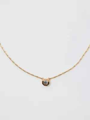 Amoret Diamond Necklace in 18k Yellow, 16"