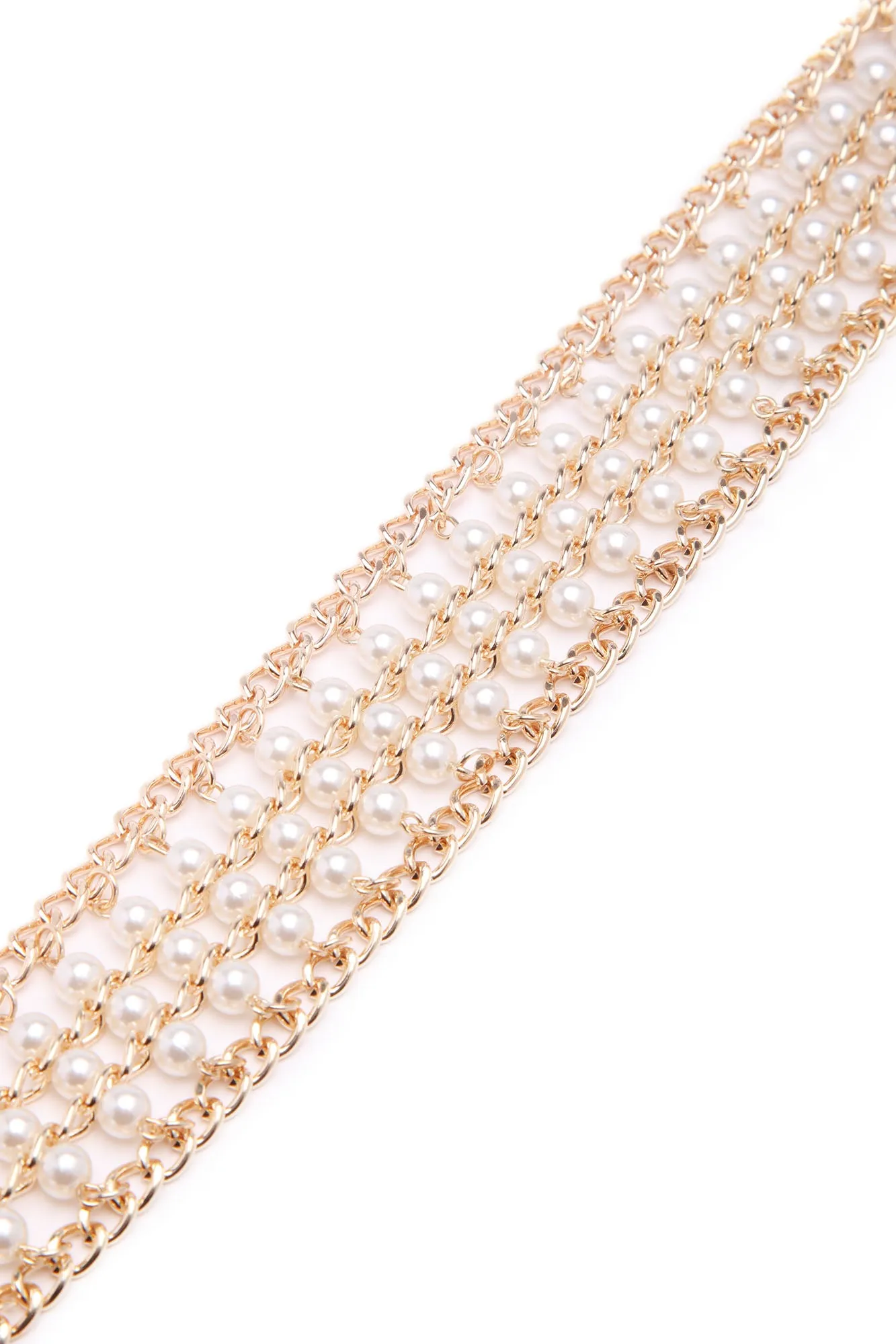 At The London Choker - Gold
