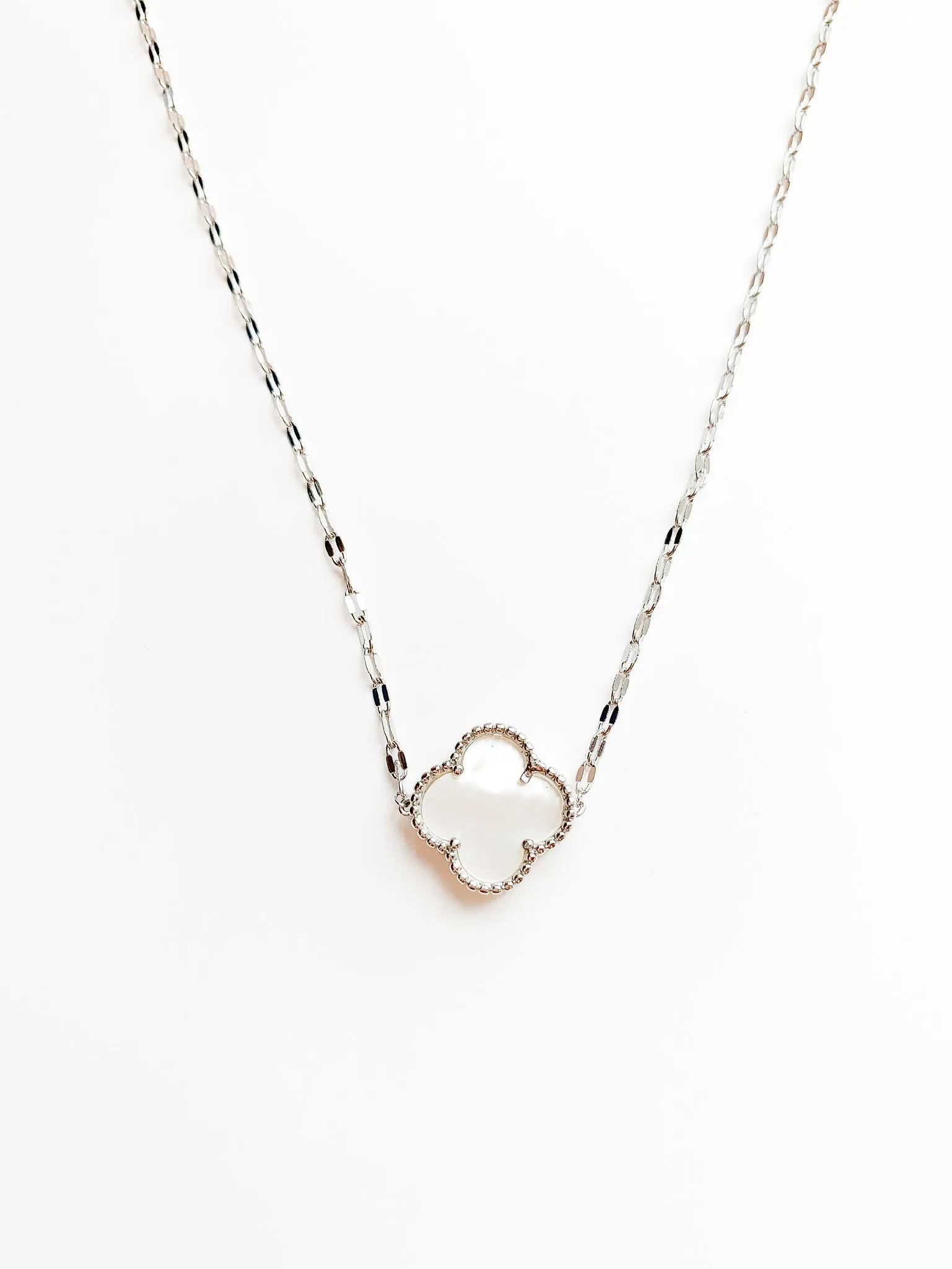 Avery Necklace - Silver