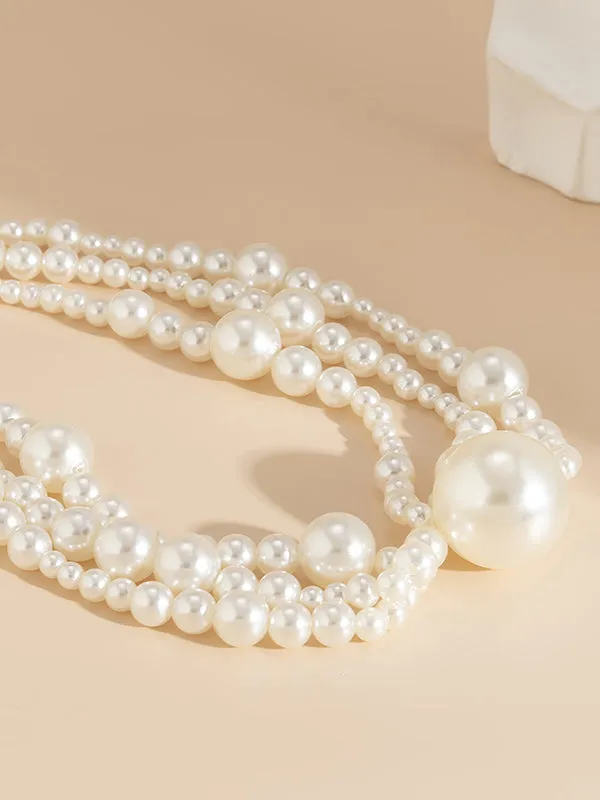 Beaded Solid Color Tasseled Necklaces Accessories Dainty Necklace