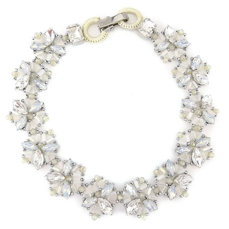 Beads Weaved Statement Handmade Necklace Bijoux