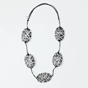 Black and White Felicity Necklace