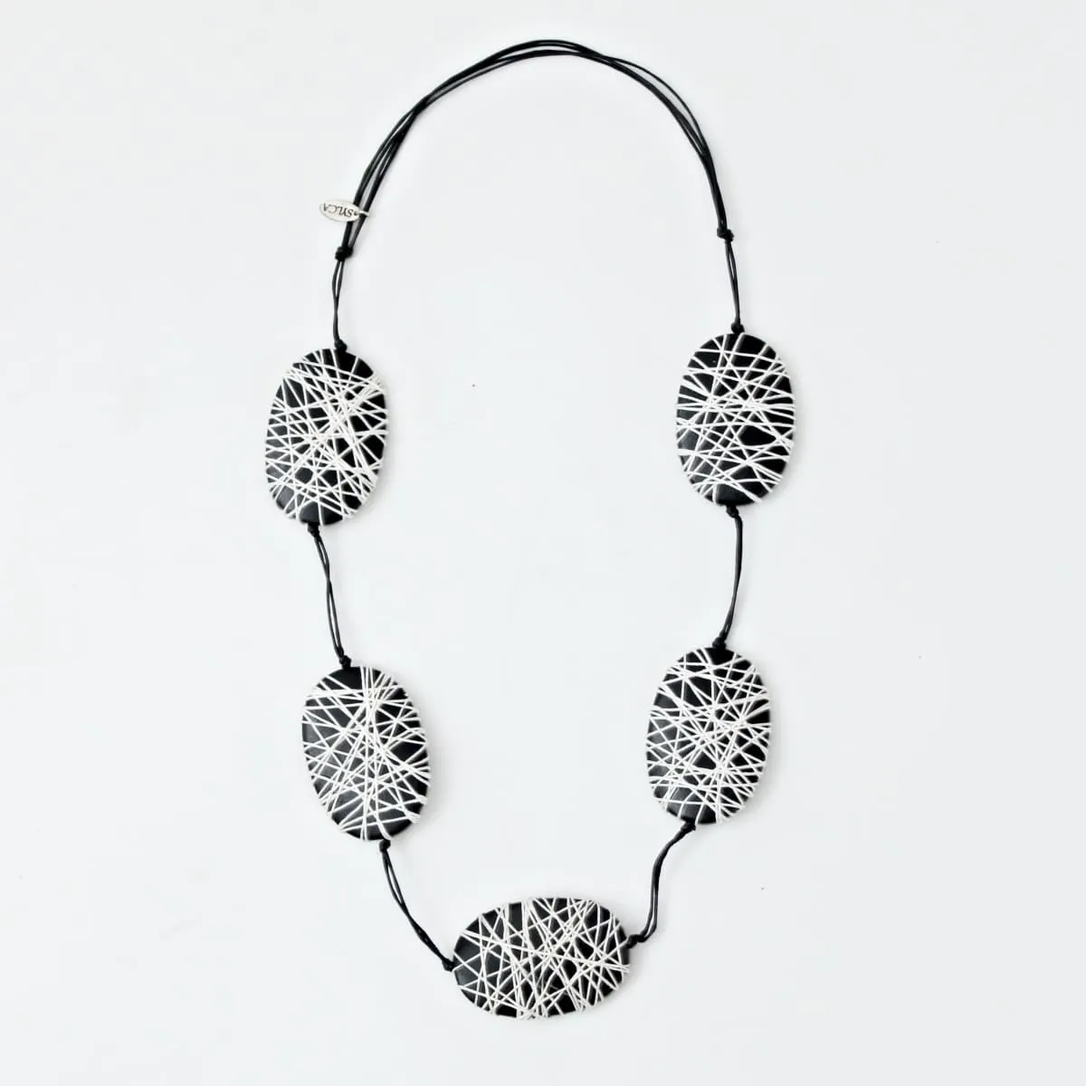 Black and White Felicity Necklace