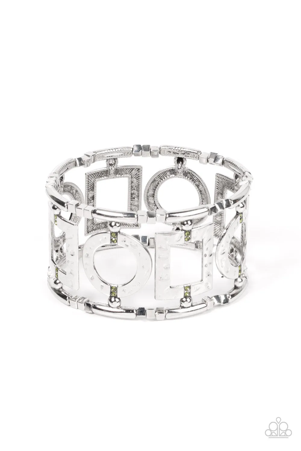 Bracelets Framed and Fabulous - Green B2209