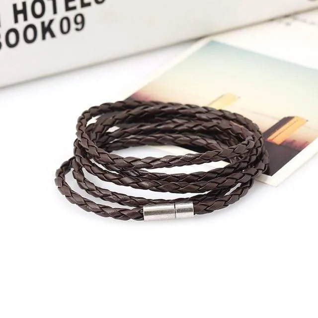 Braided Macrame Layered Bracelets