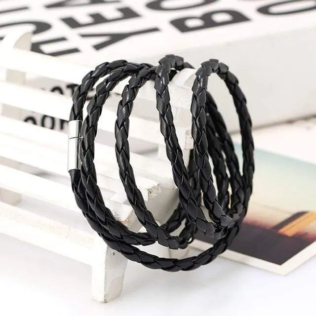 Braided Macrame Layered Bracelets