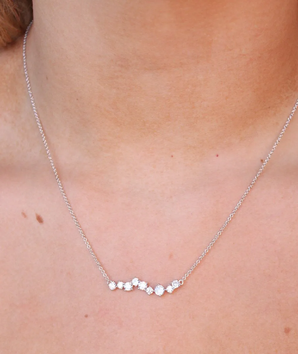 Burnette CZ Delicate Necklace
