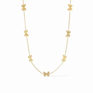 Butterfly Delicate Station Necklace