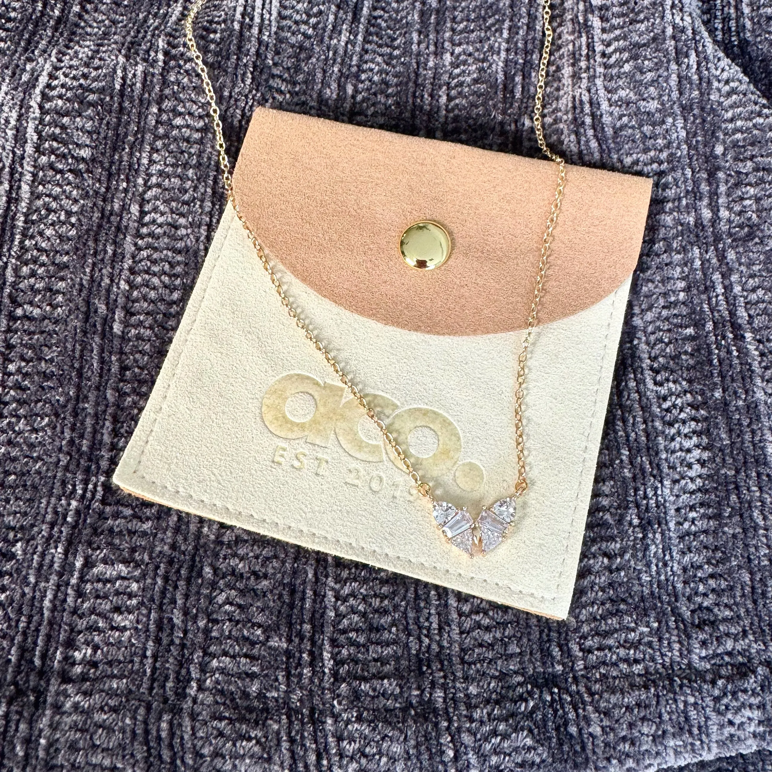 Butterfly Zirconia Necklace