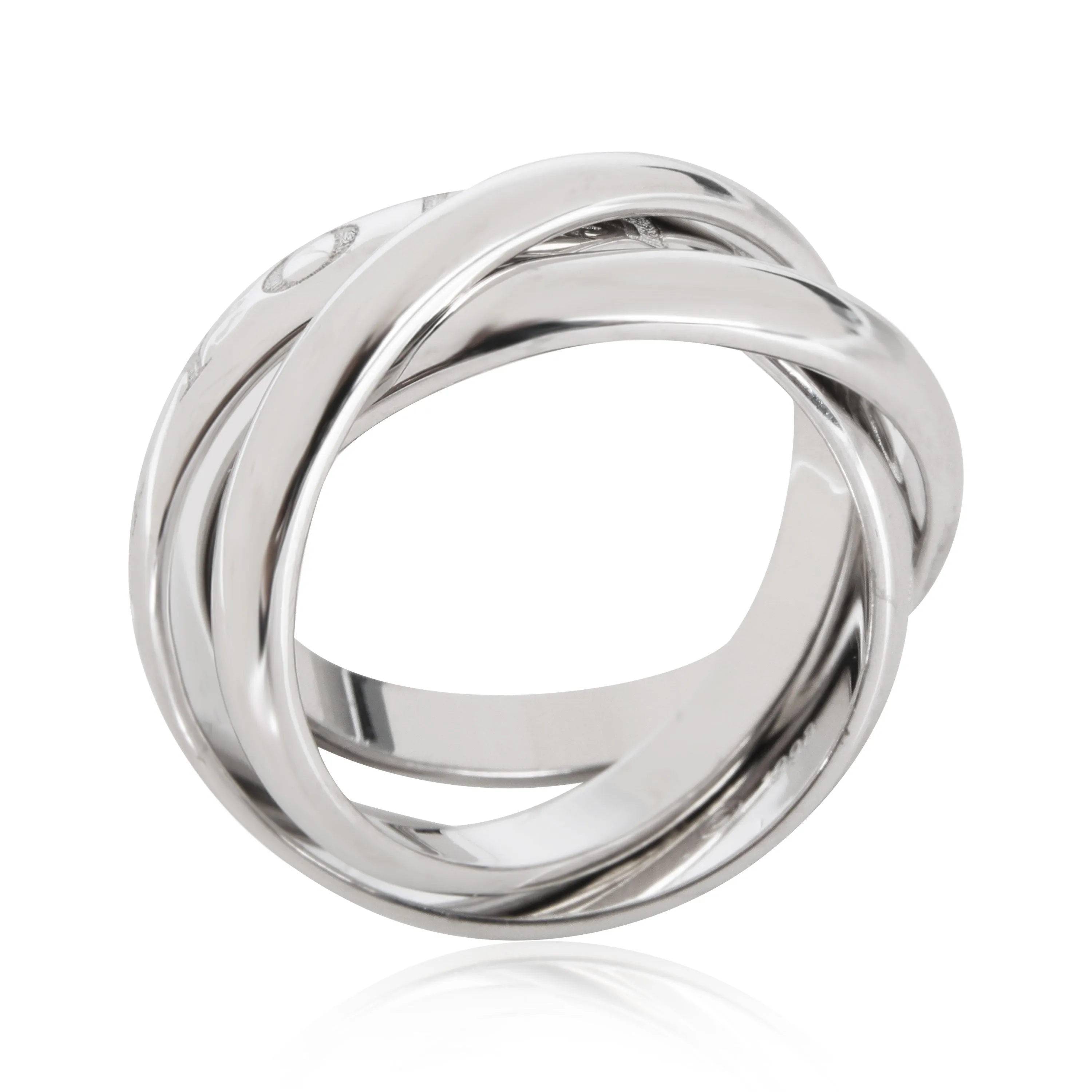 Cartier Amour Trinity Ring in 18K White Gold