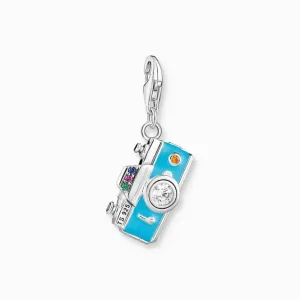 Charm Club Multicoloured Retro Camera Charm 1924-340-7
