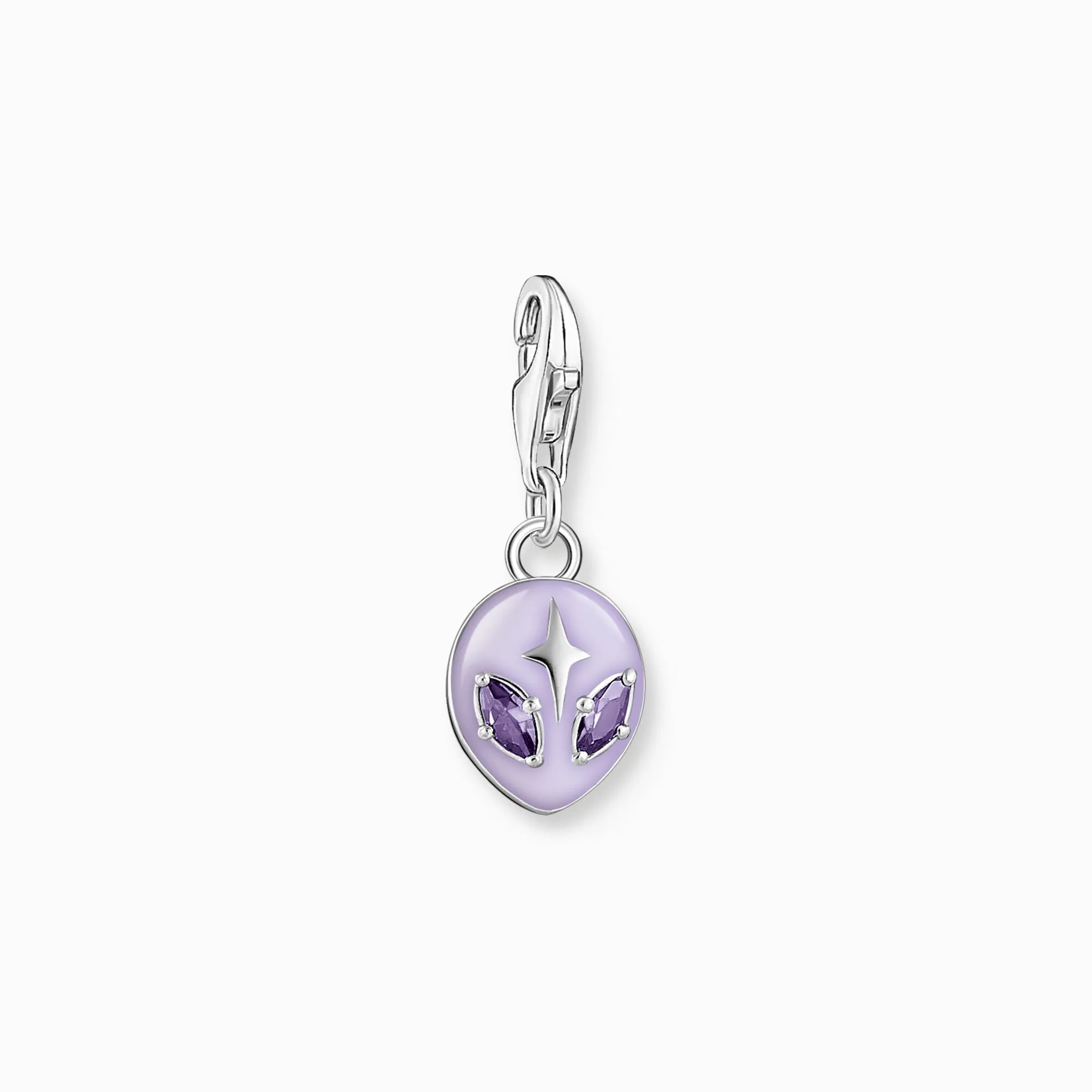 Charm Pendant Alien Amethyst Coloured Zirconia Stones | Thomas Sabo