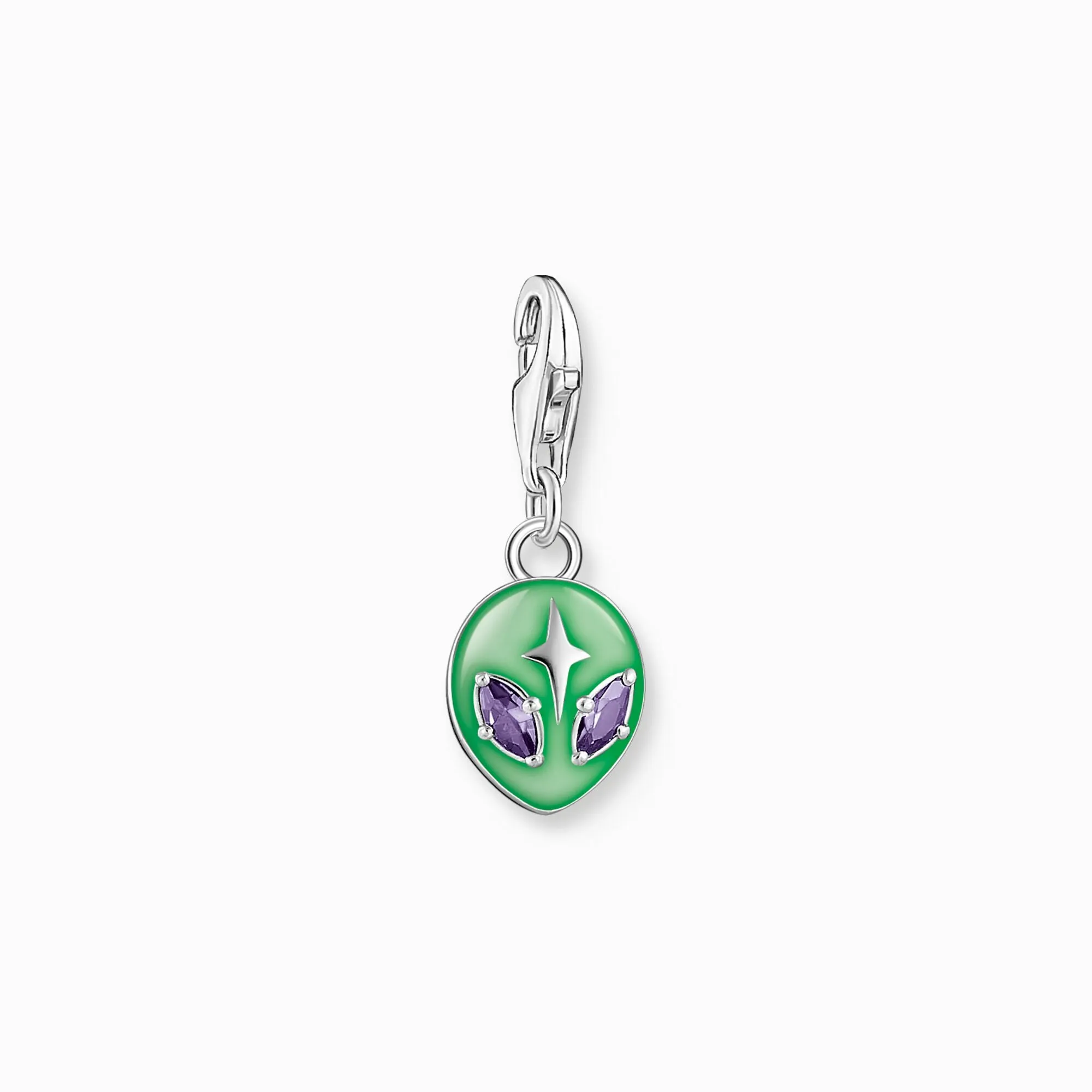 Charm Pendant Alien Amethyst Coloured Zirconia Stones | Thomas Sabo