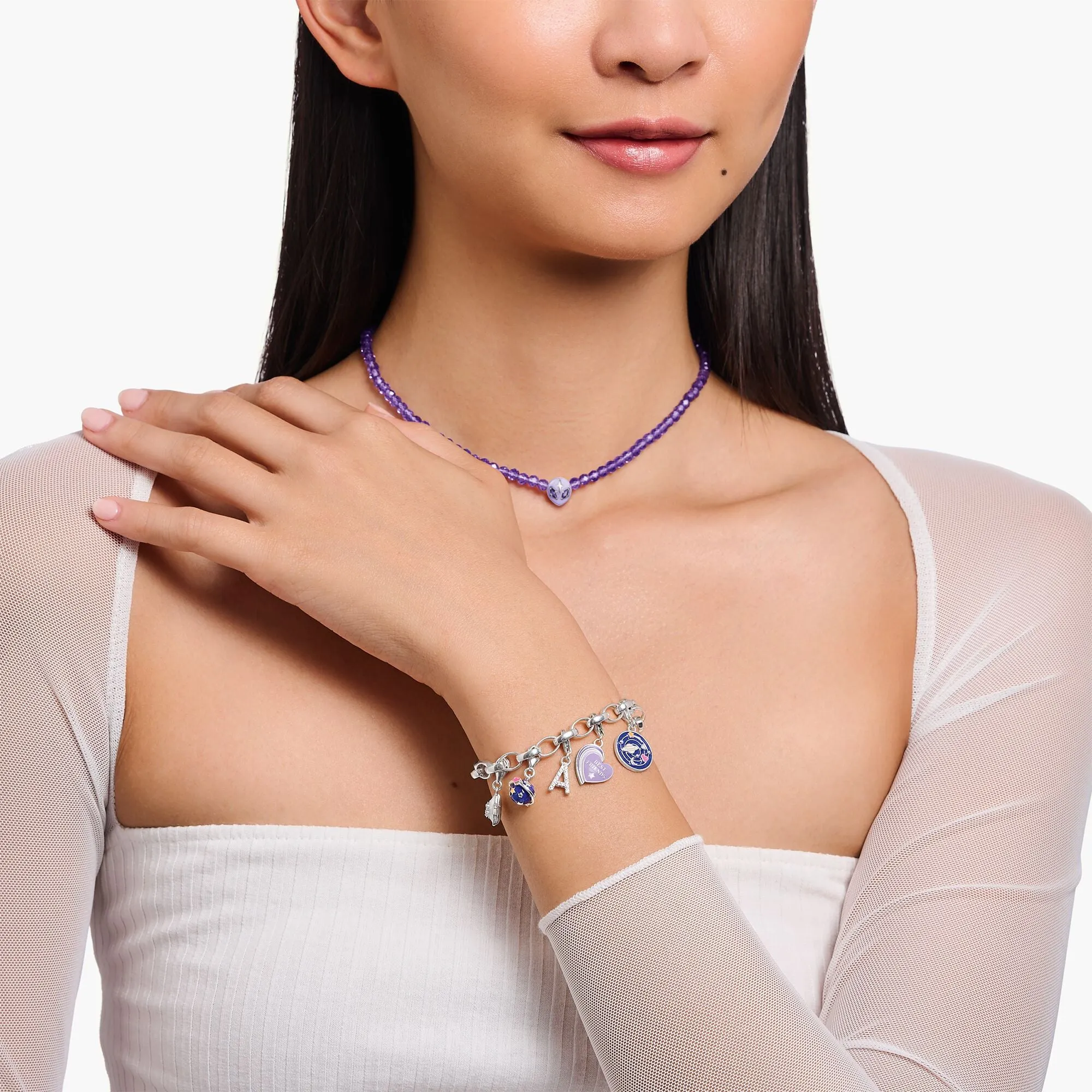 Charm Pendant Saturn | Thomas Sabo