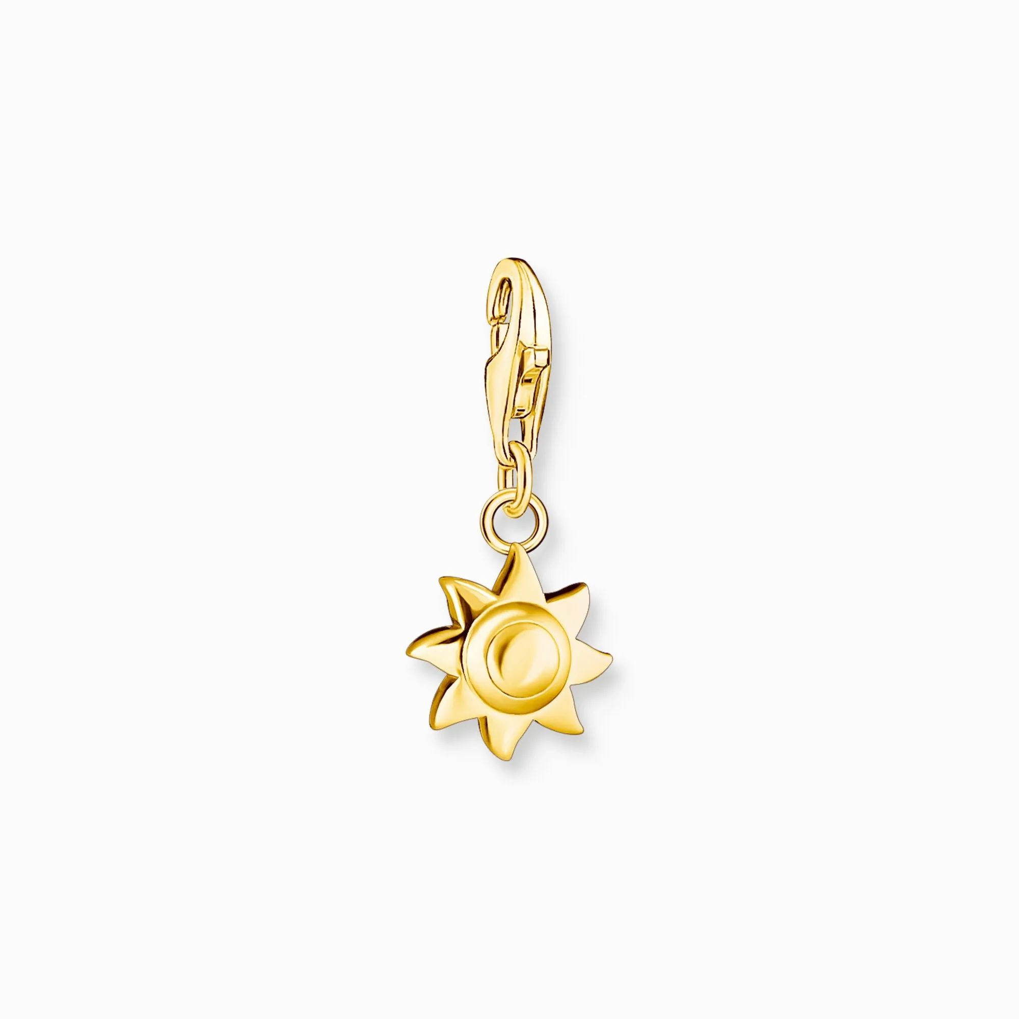 Charm Pendant Sun Gold Plated | Thomas Sabo