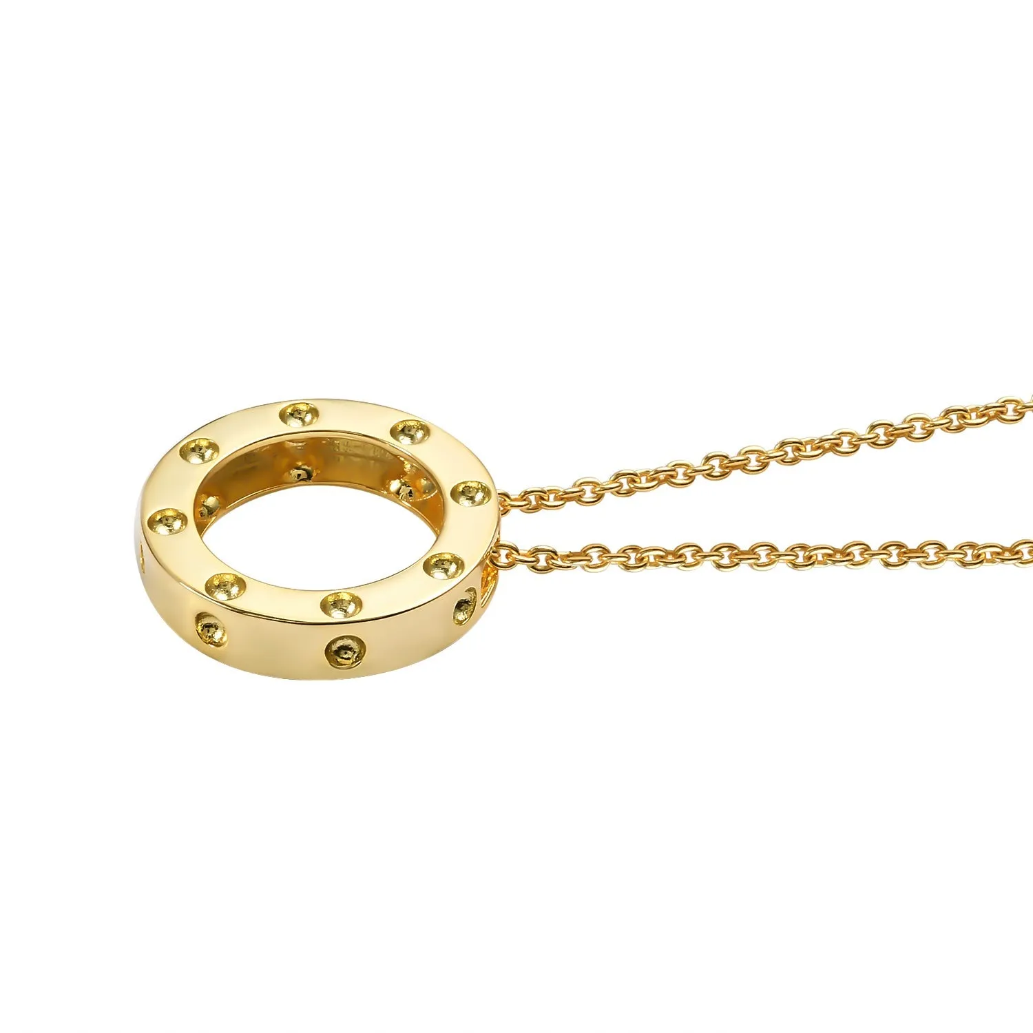 Circle of Life Necklace with Ruby