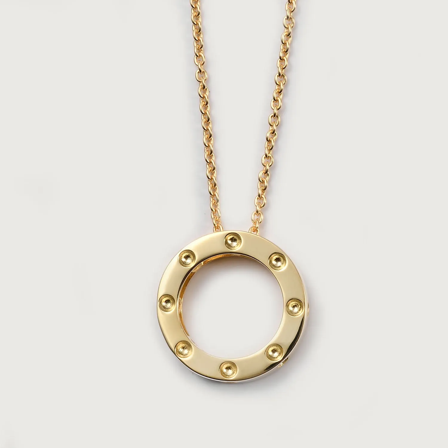Circle of Life Necklace with Ruby