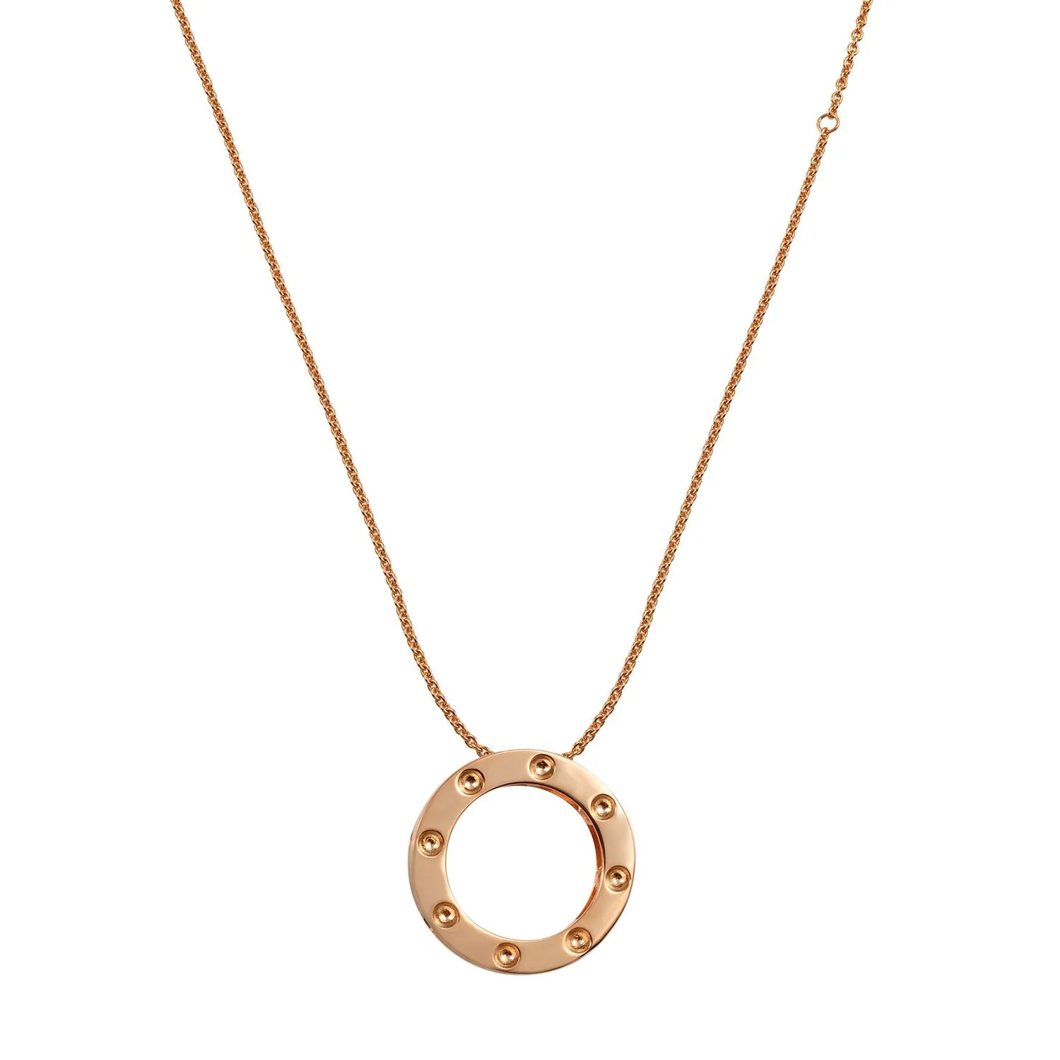Circle of Life Necklace with Ruby