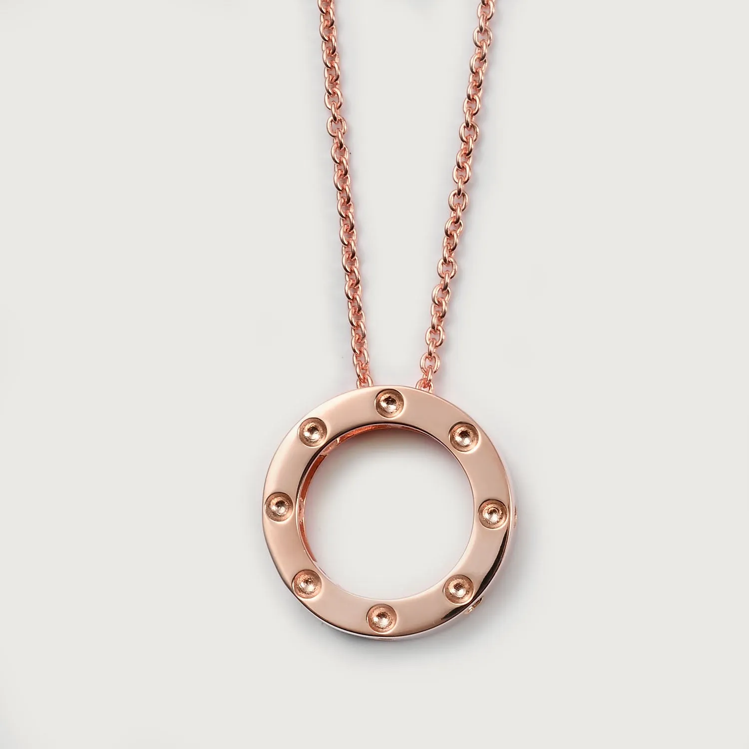 Circle of Life Necklace with Ruby
