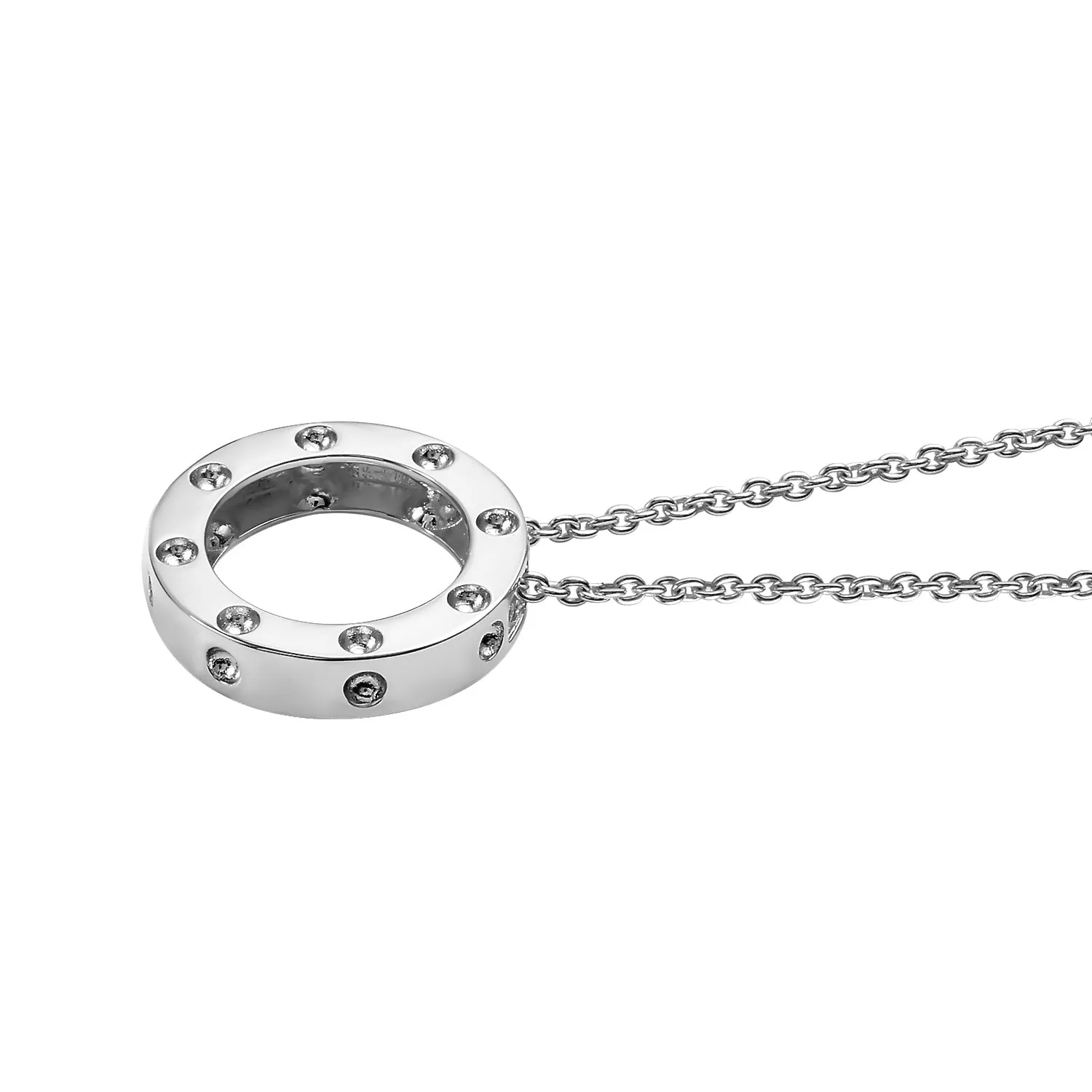 Circle of Life Necklace with Ruby