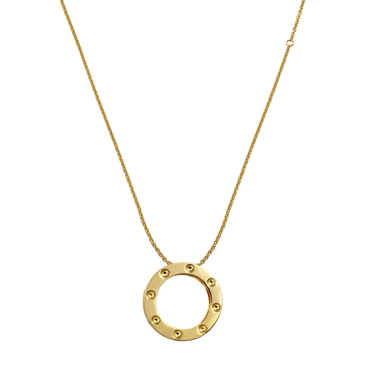 Circle of Life Necklace with Ruby