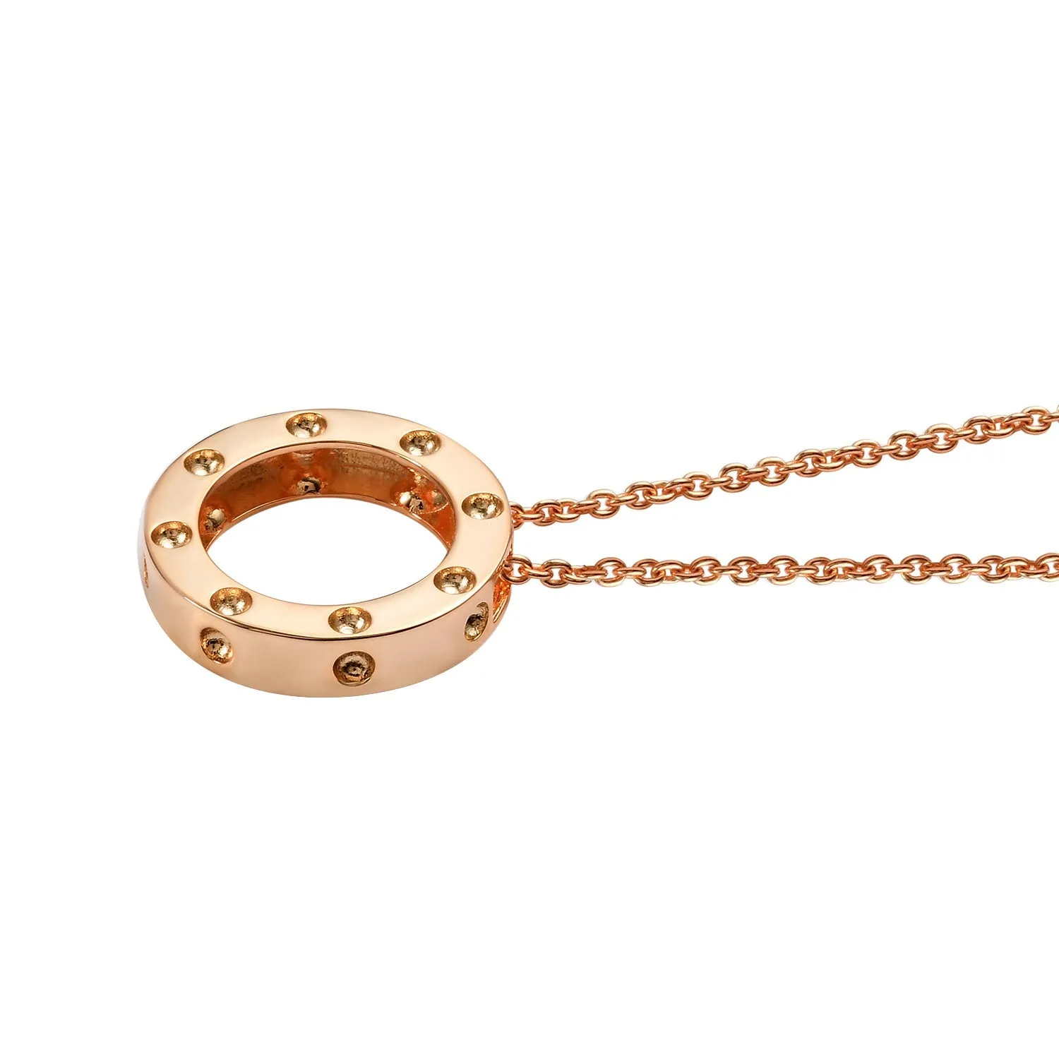 Circle of Life Necklace with Ruby