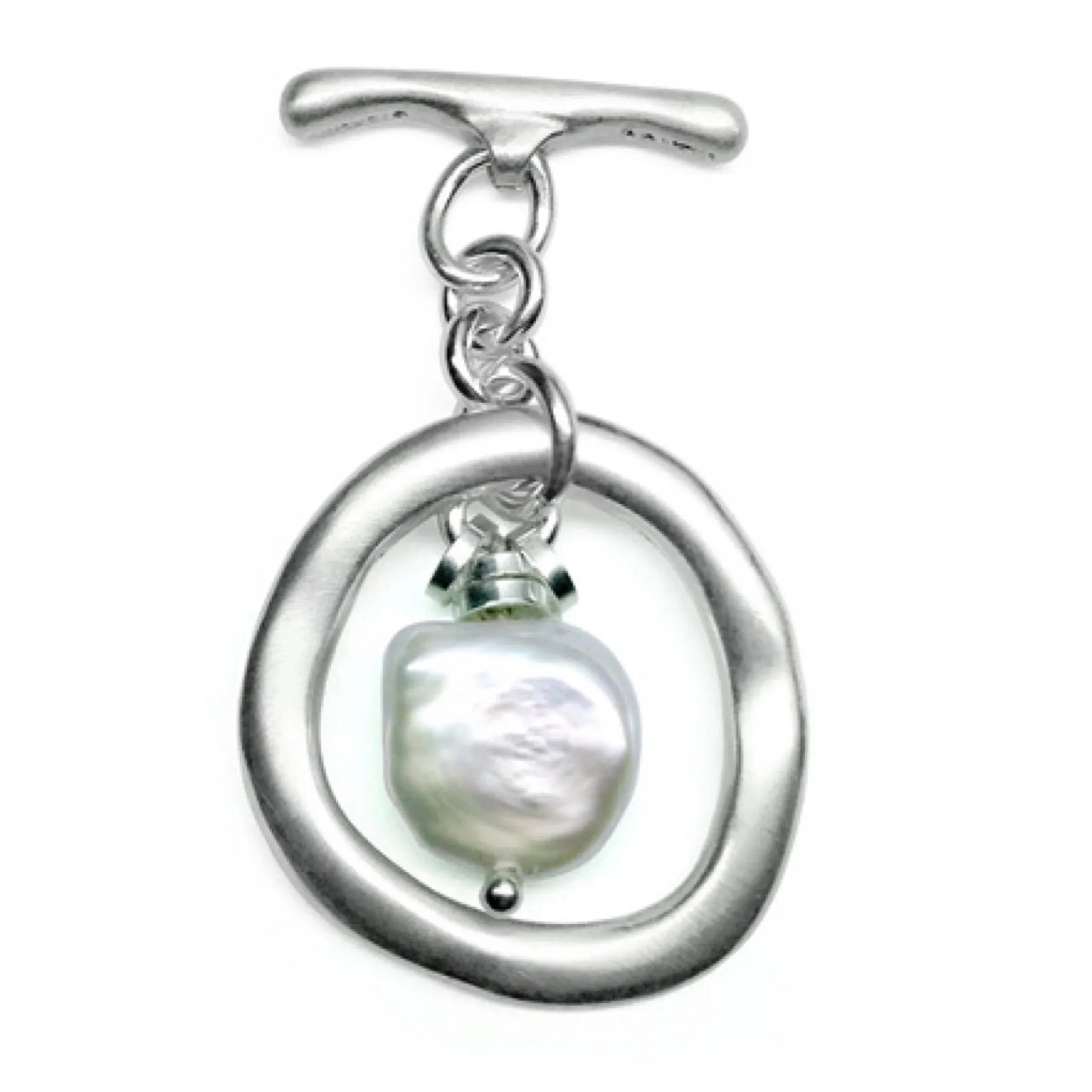 Circlet with Keshi Pearl Pendant