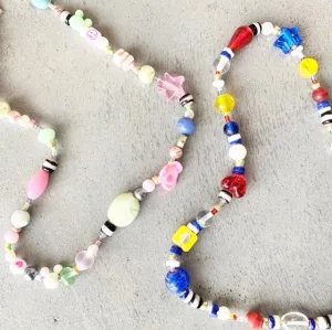 Color Pop Beaded Necklaces