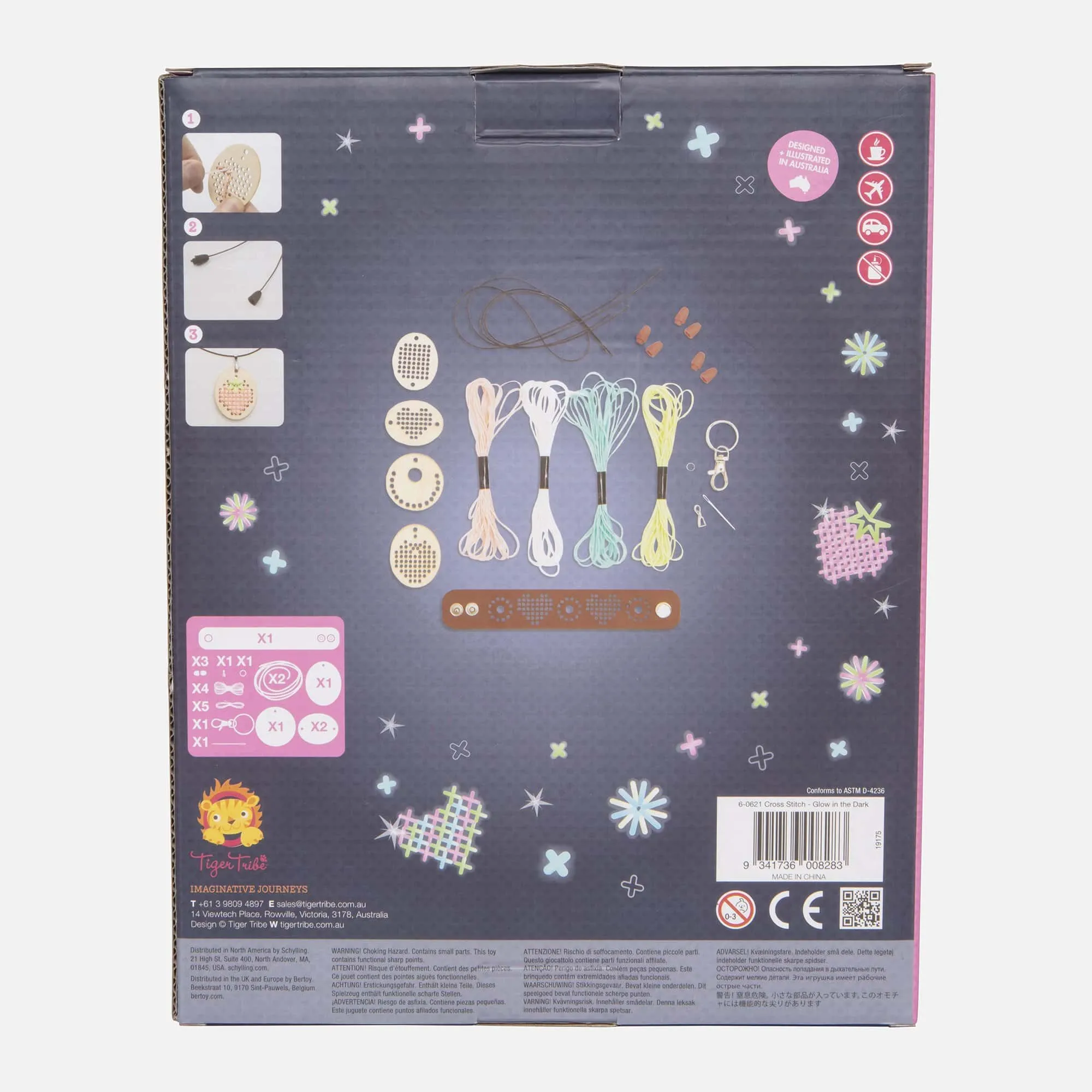 Cross Stitch Kit - Glow in the Dark