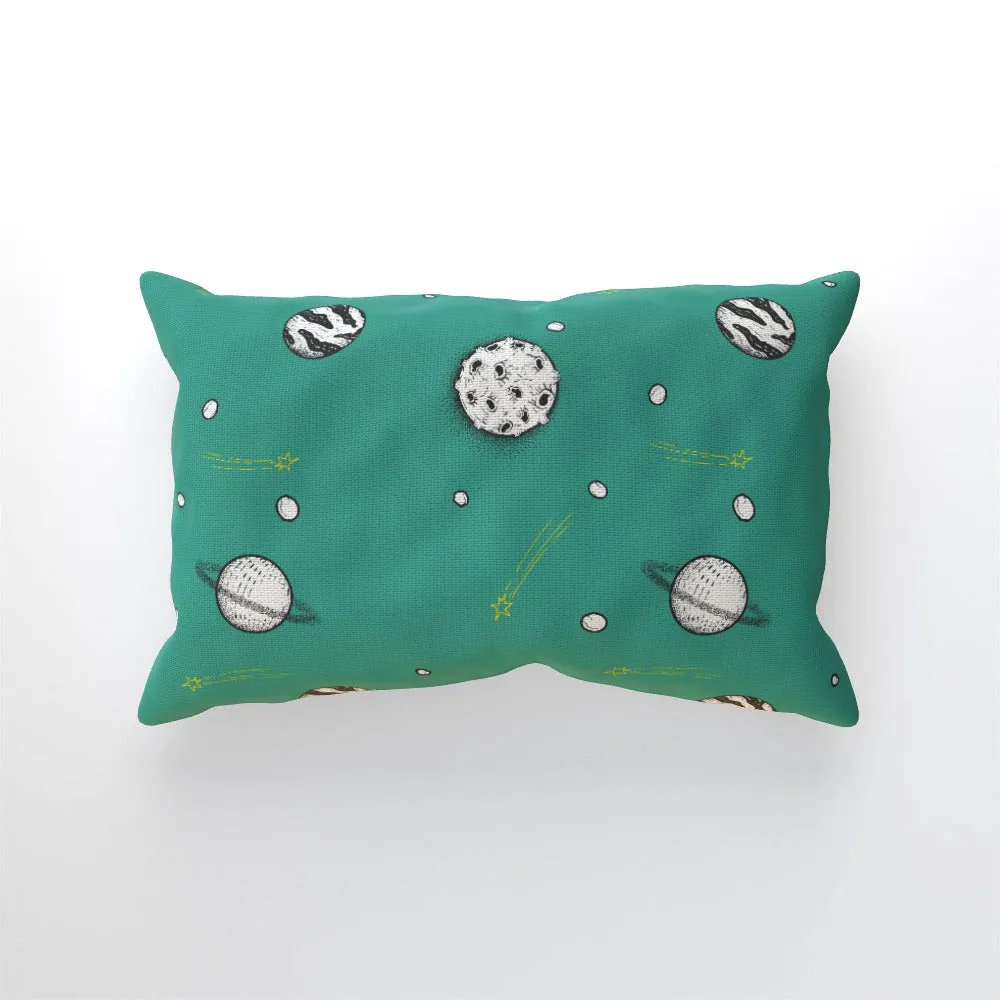 Cushion - Planets Teal
