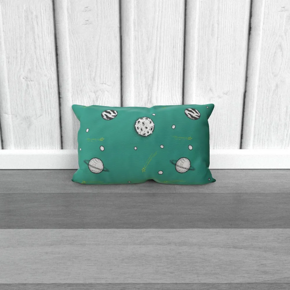 Cushion - Planets Teal