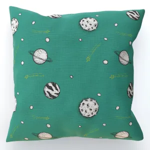 Cushion - Planets Teal