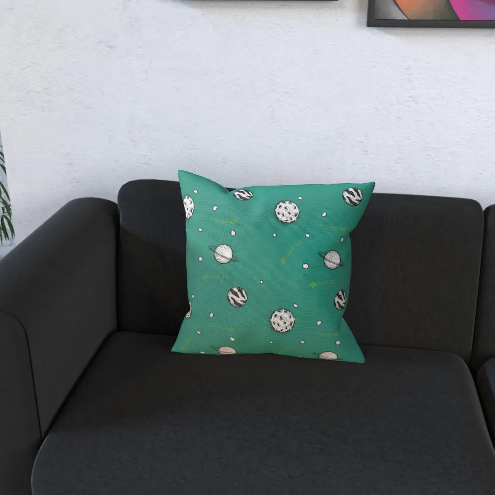 Cushion - Planets Teal