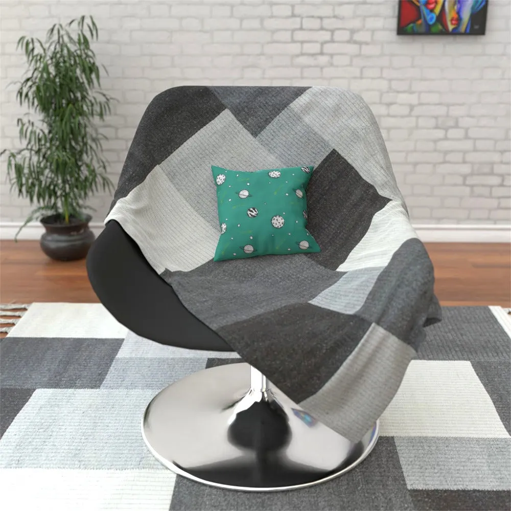 Cushion - Planets Teal