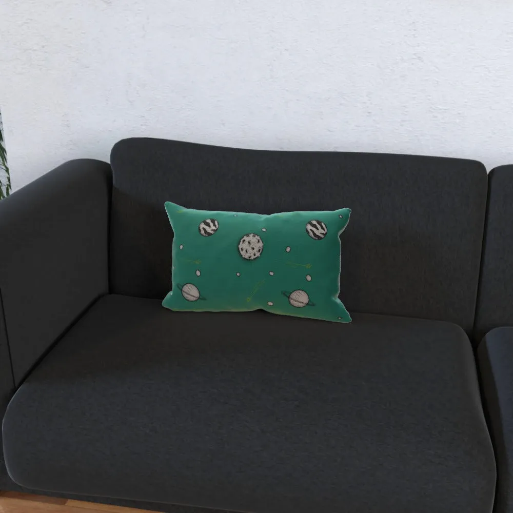 Cushion - Planets Teal