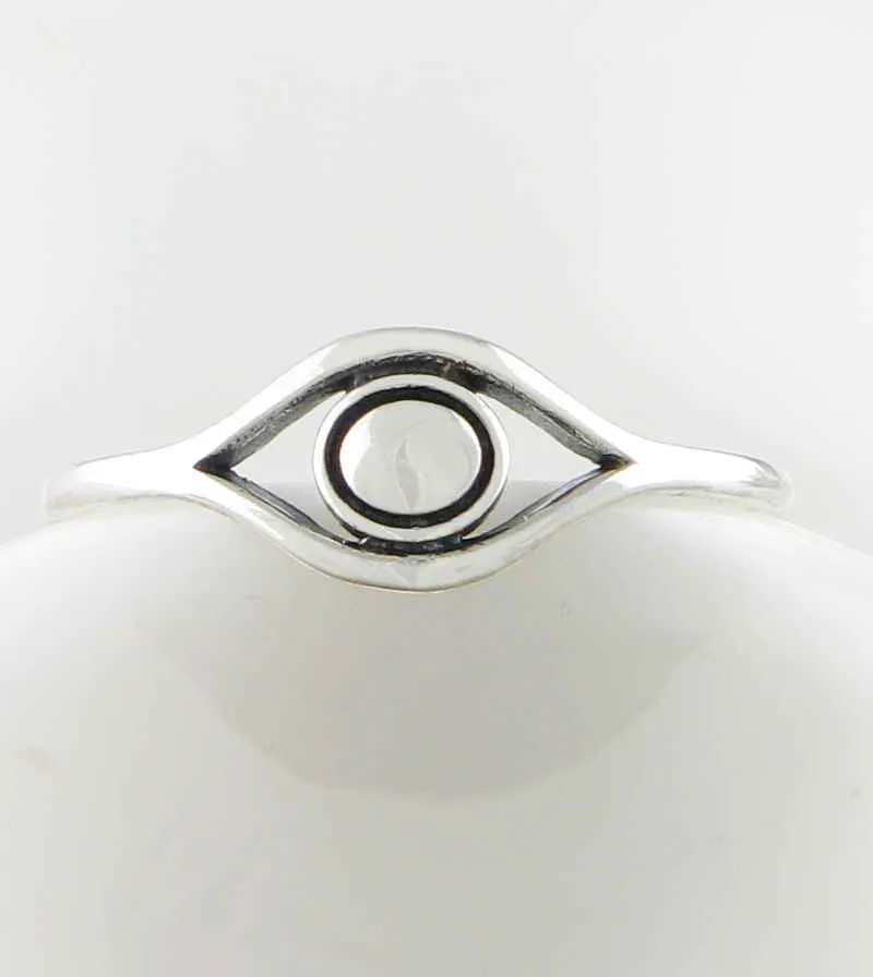 Cut-Out Evil Eye Ring