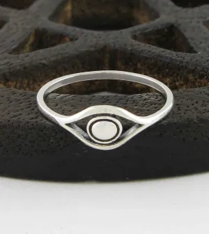 Cut-Out Evil Eye Ring