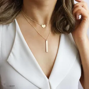 Dainty Layered Necklaces, Delicate Necklace Set,