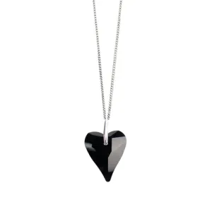 Dark Nights Heart Pendant by Astral Moon