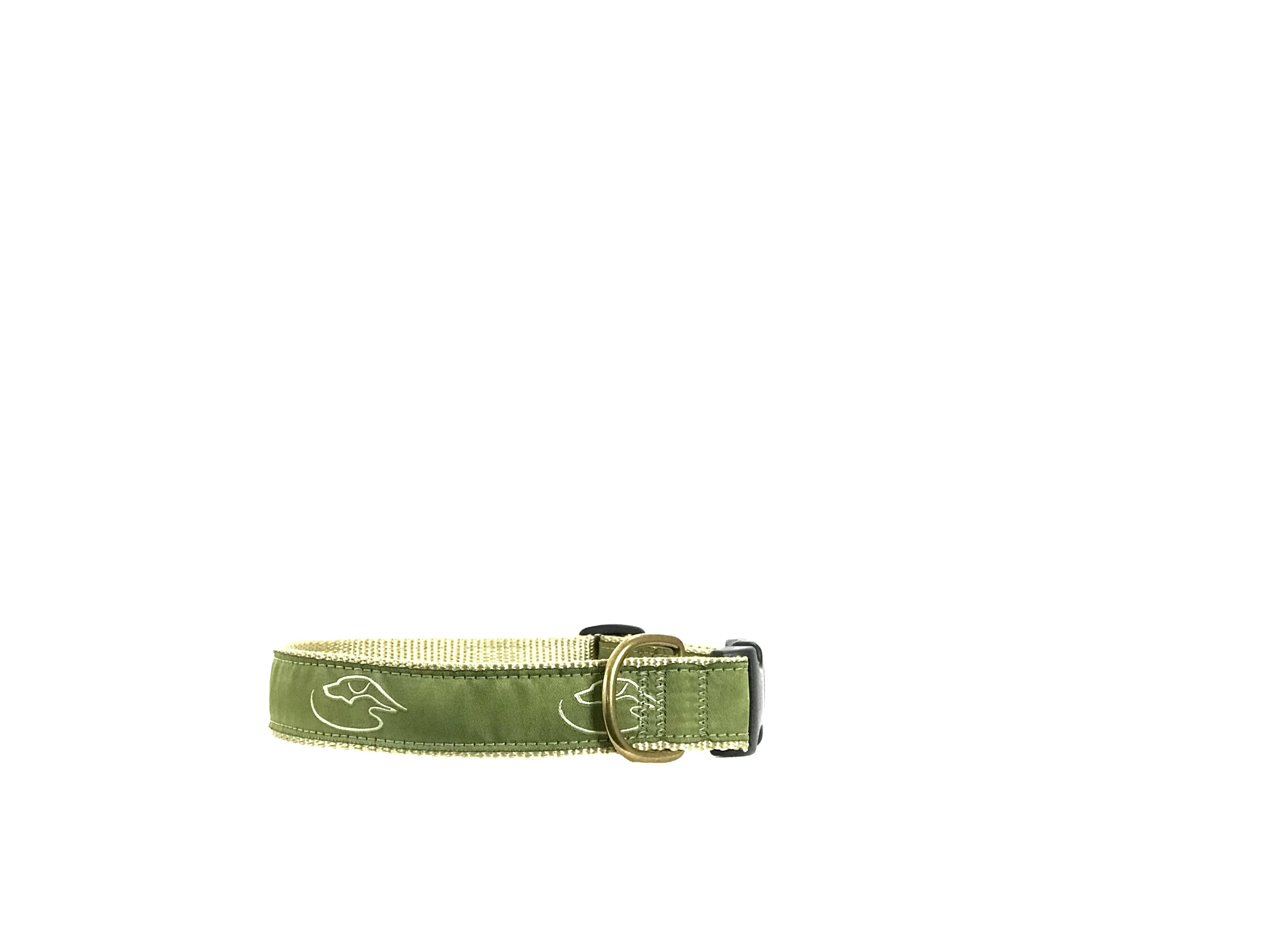 Duck Dog Signature Logo Dog Collars
