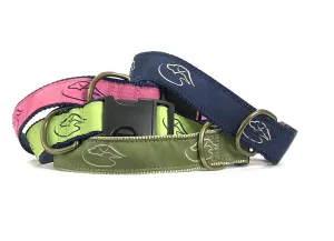 Duck Dog Signature Logo Dog Collars