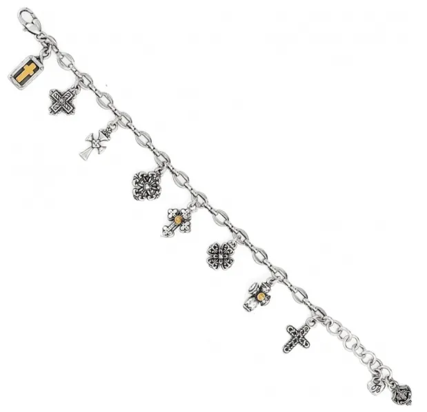 Eternity Cross Bracelet J30610
