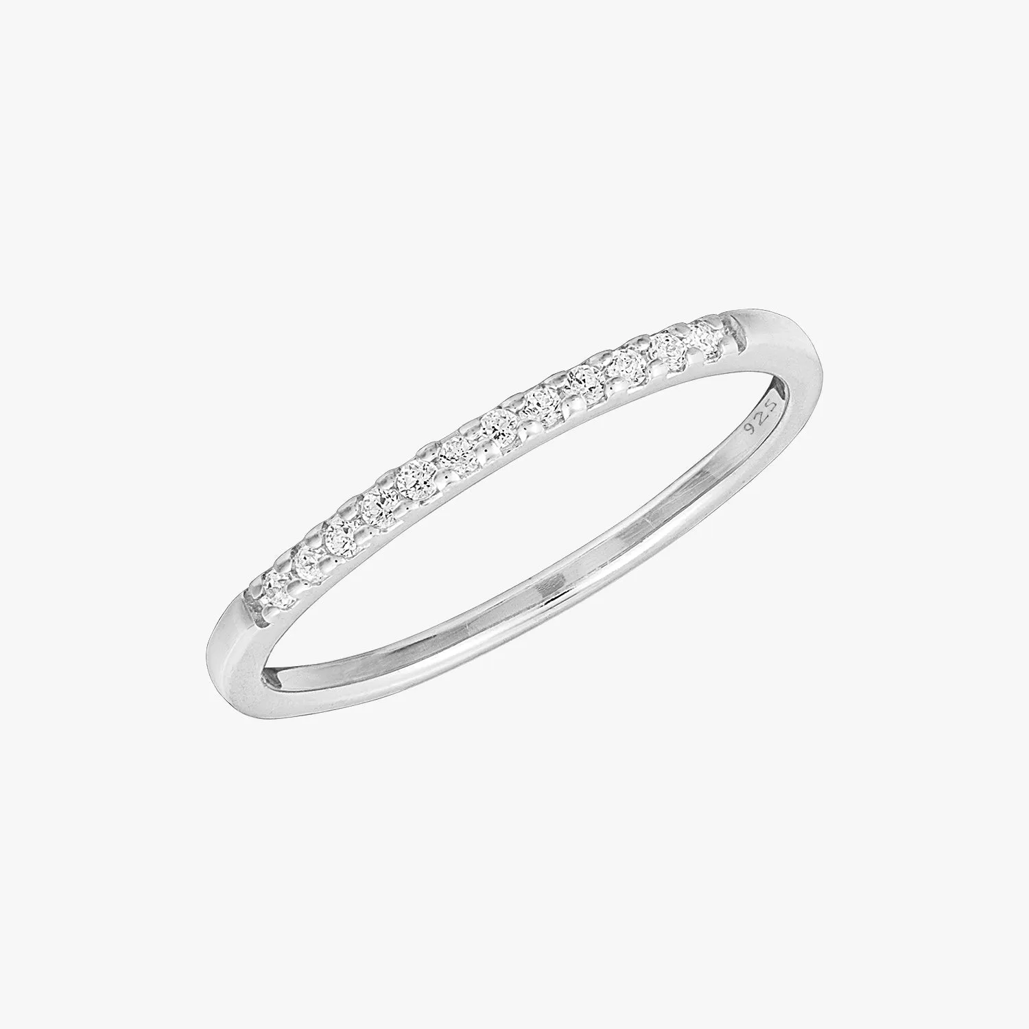 Eternity CZ Ring Silver
