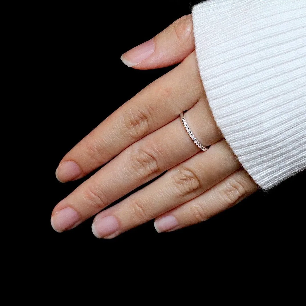 Eternity CZ Ring Silver