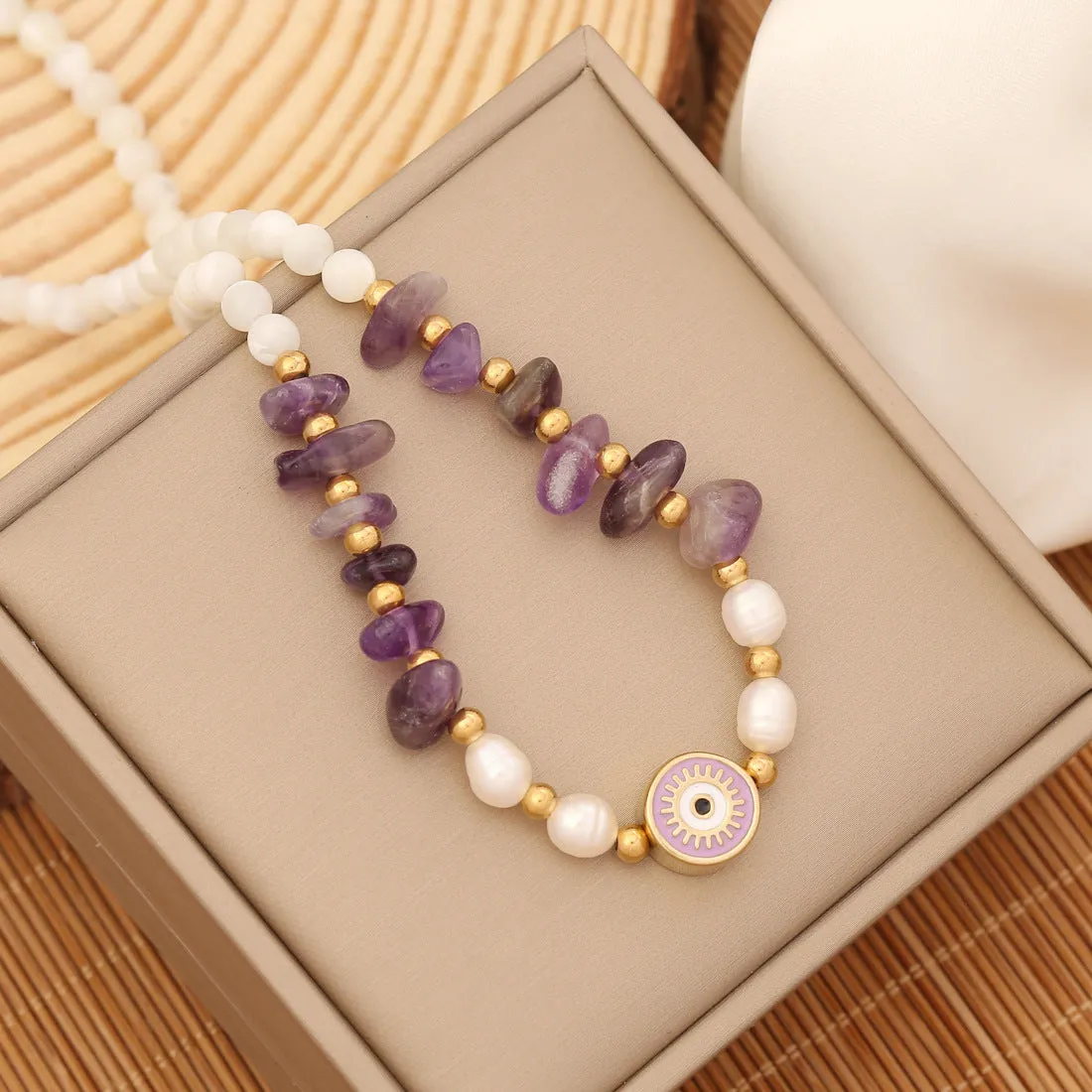 Eye Stainless Steel Handmade Necklaces